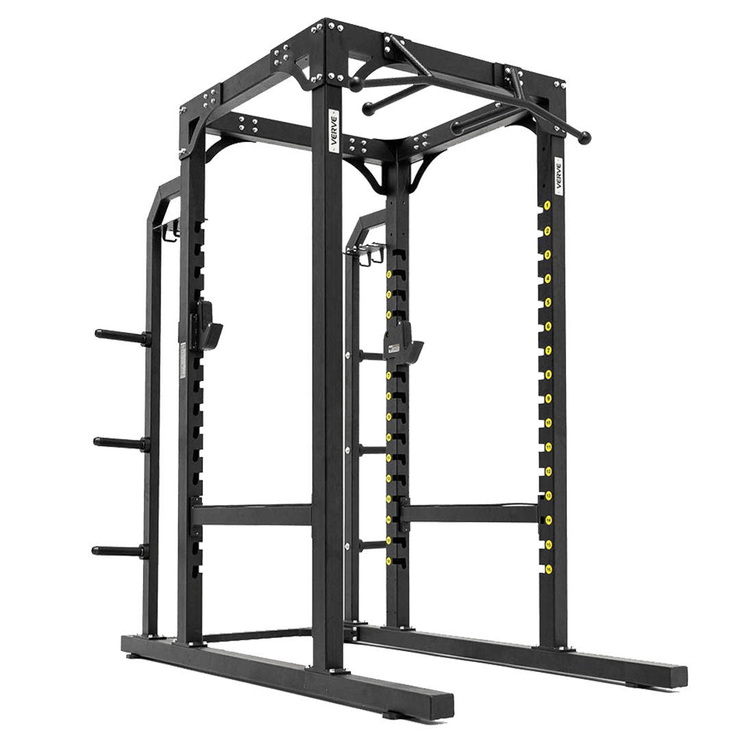 Power Rack - Arnold Series with Logo | MADE TO ORDER