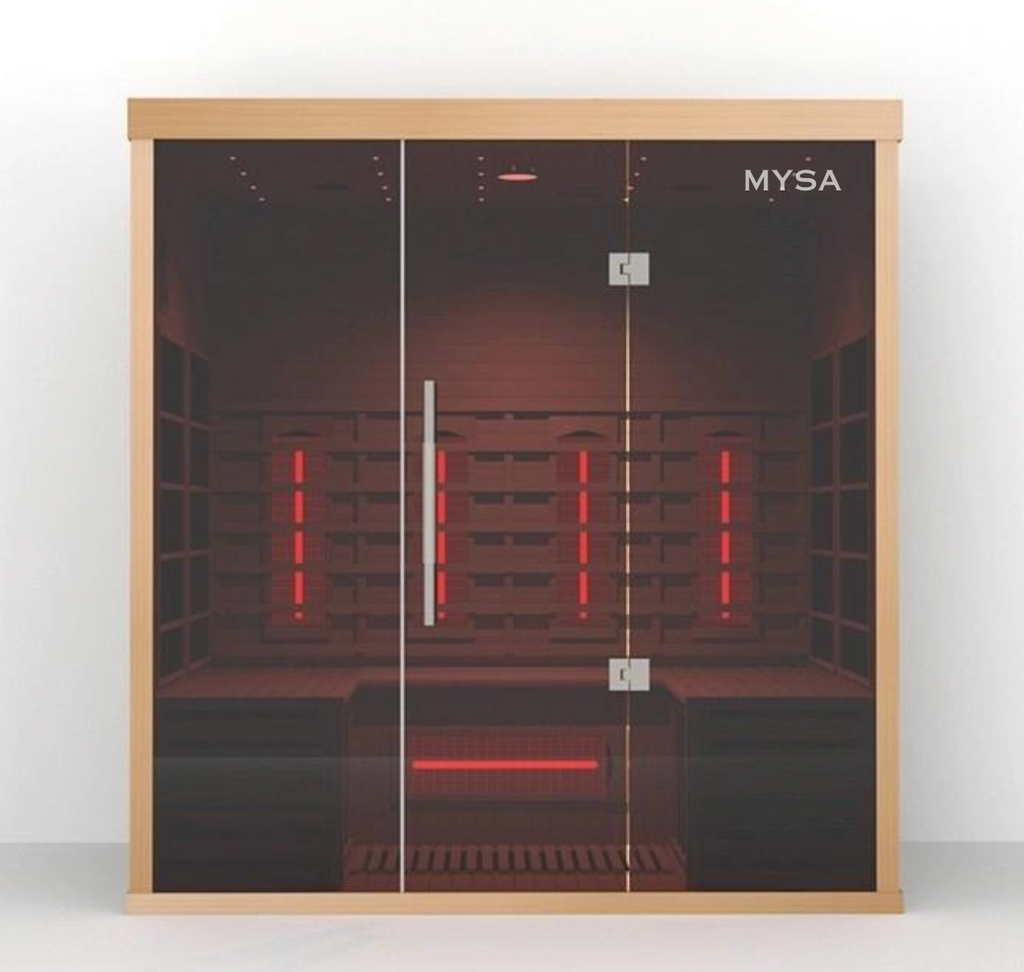 MYSA 4 Person Full Spectrum Infrared Sauna
