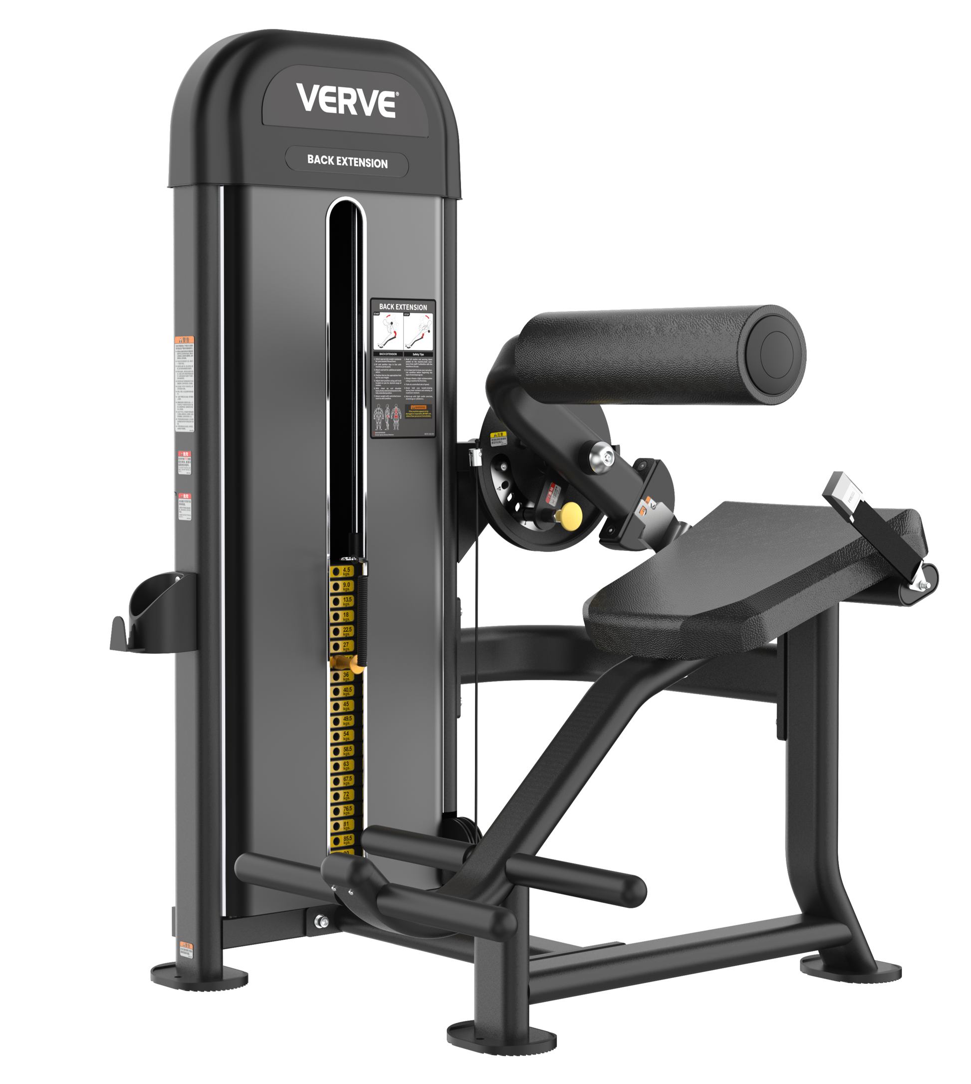 Back Extension Pin Loaded Machine