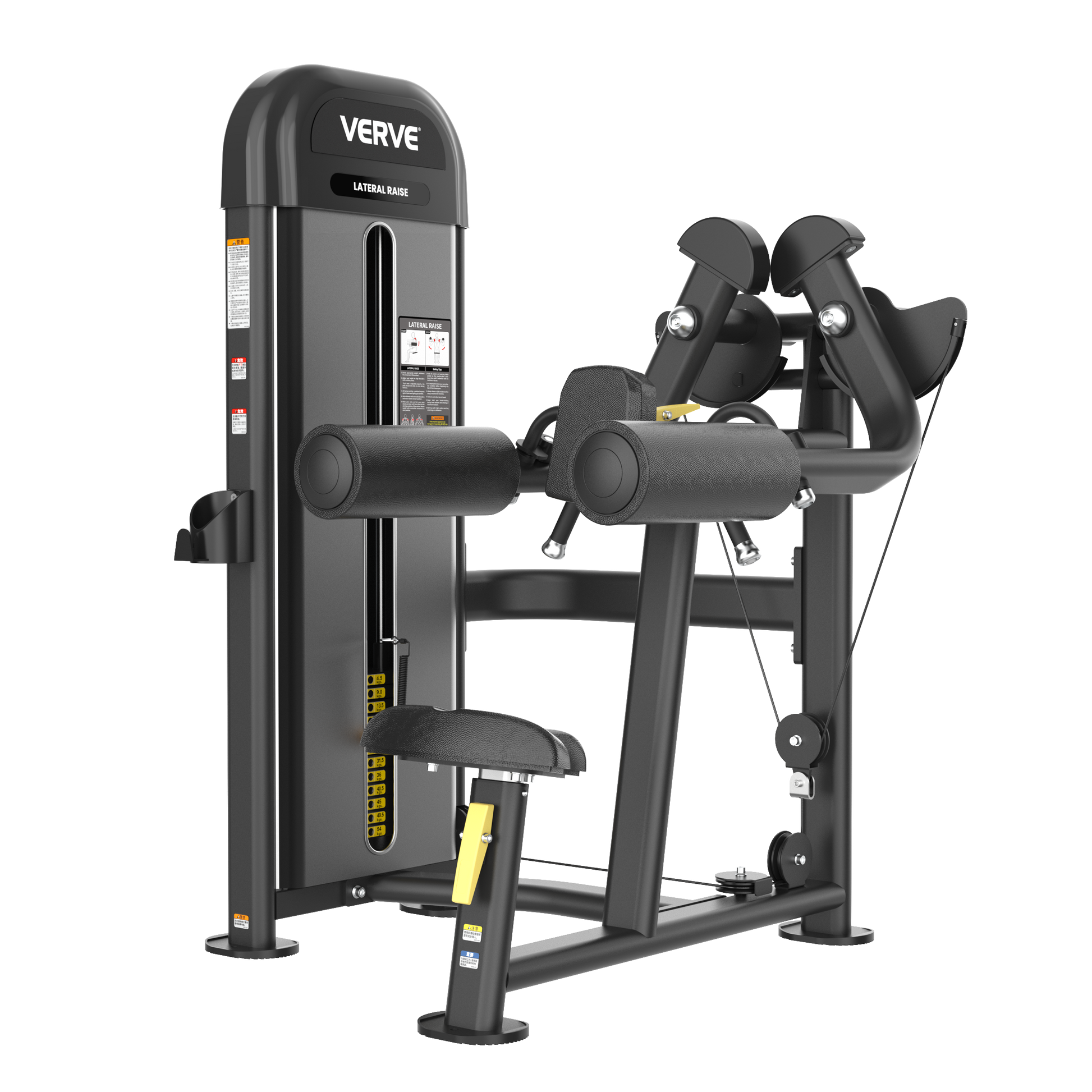 Lateral Raise Pin Loaded Machine | MADE TO ORDER