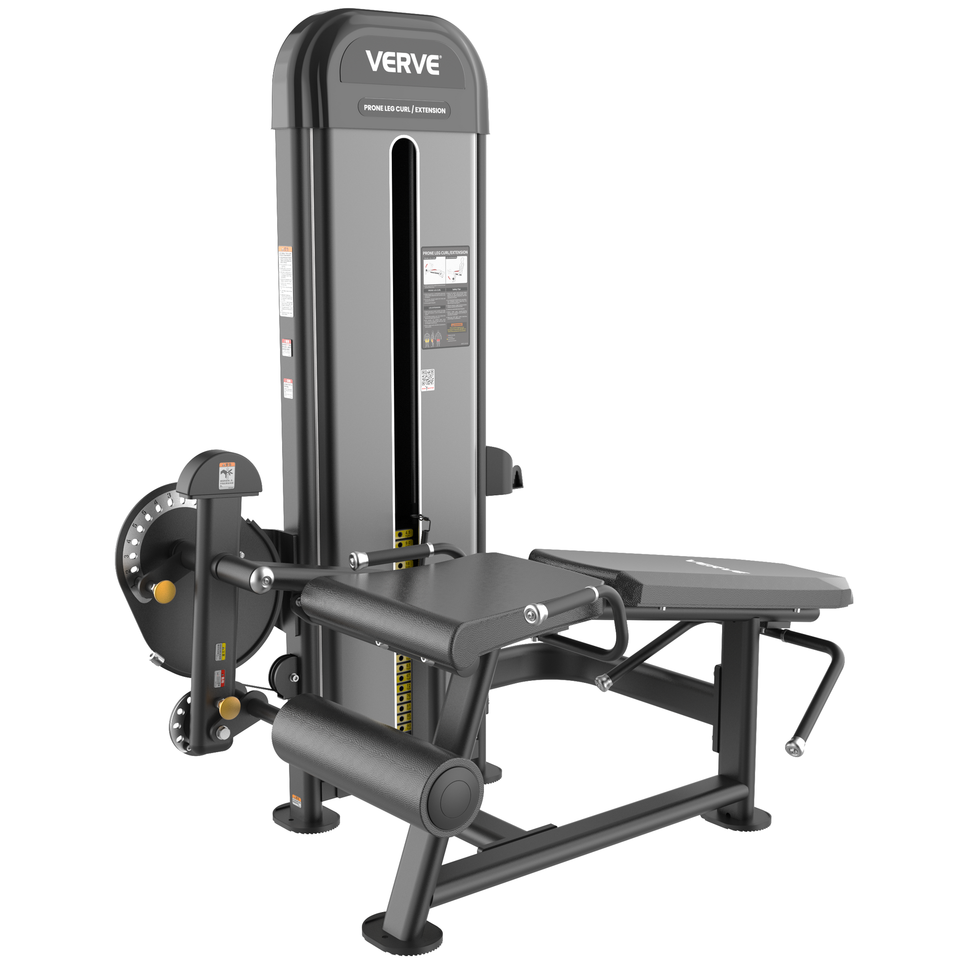 Prone Leg Curl / Leg Extension Pin Loaded Machine | Pre-Order ETA Late May