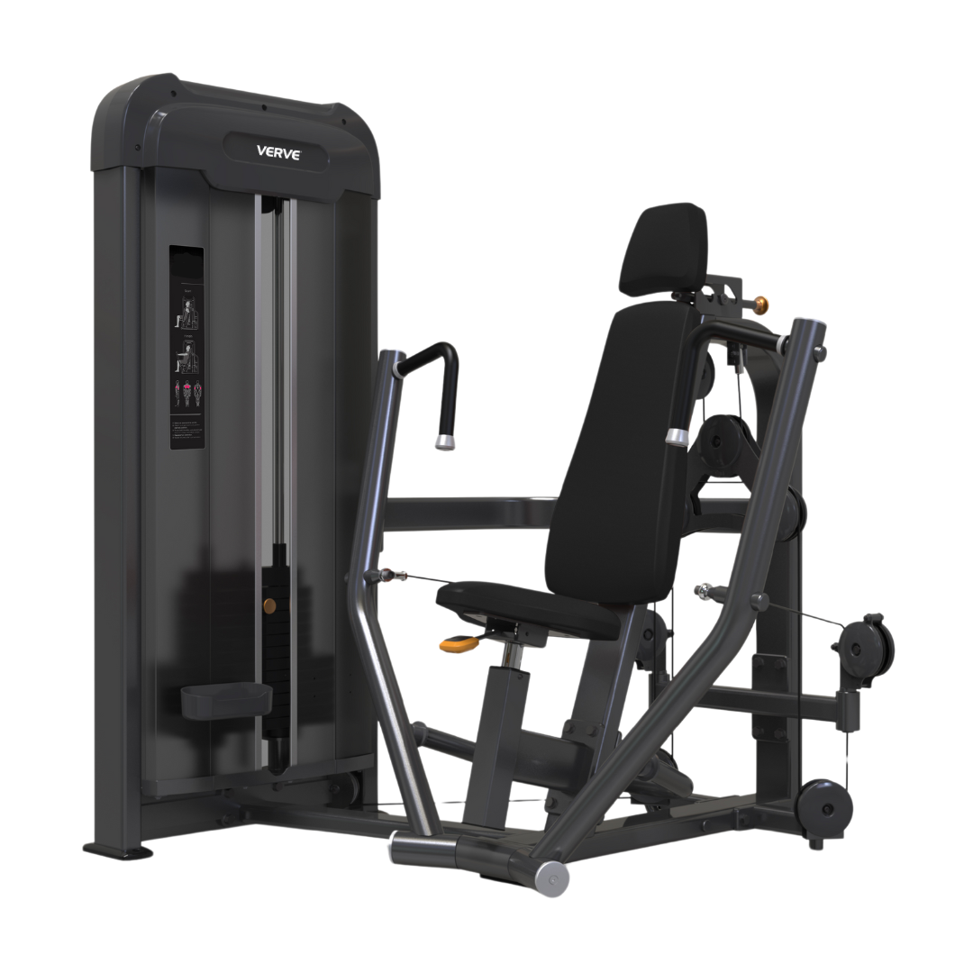 VERVE Pin Loaded Converging Chest Press - Makoto Series