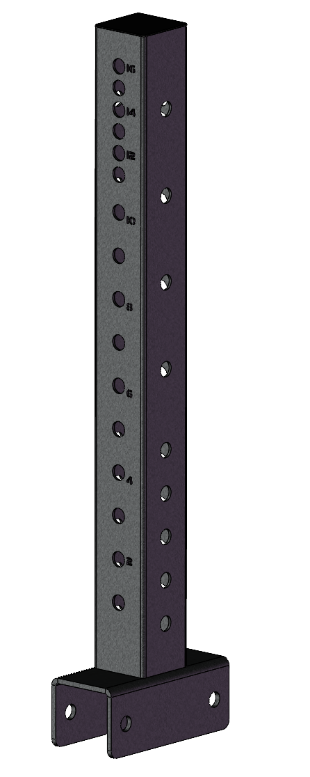 Ozeki Upright for Leg Roller Attachment
